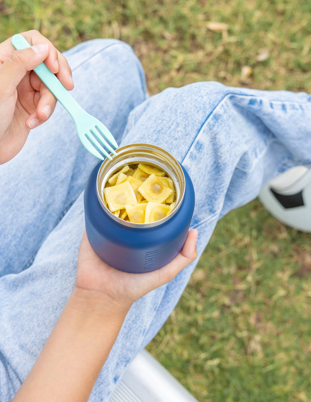 Montiico Insulated Lunch Pot - Navy