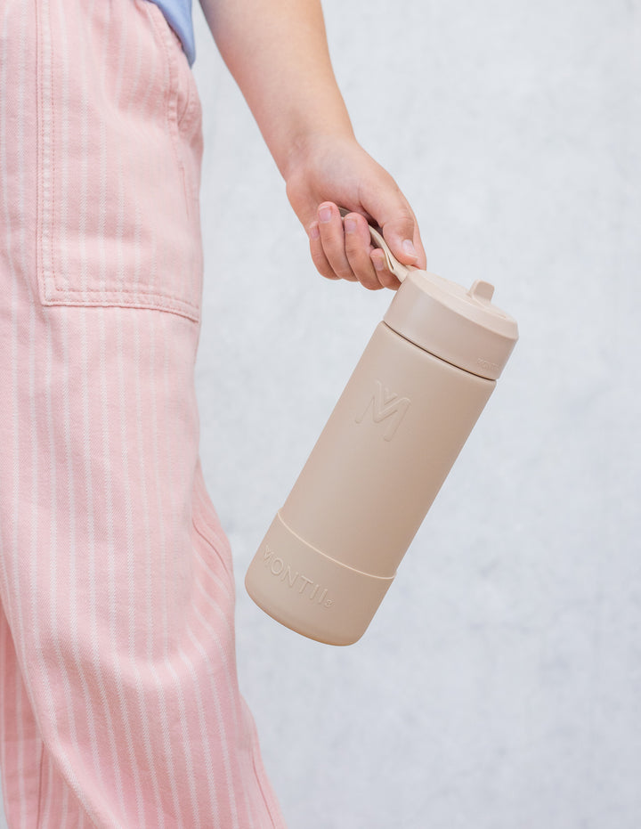 MontiiCo Fusion Complete Drink Bottle 475ml - Sand