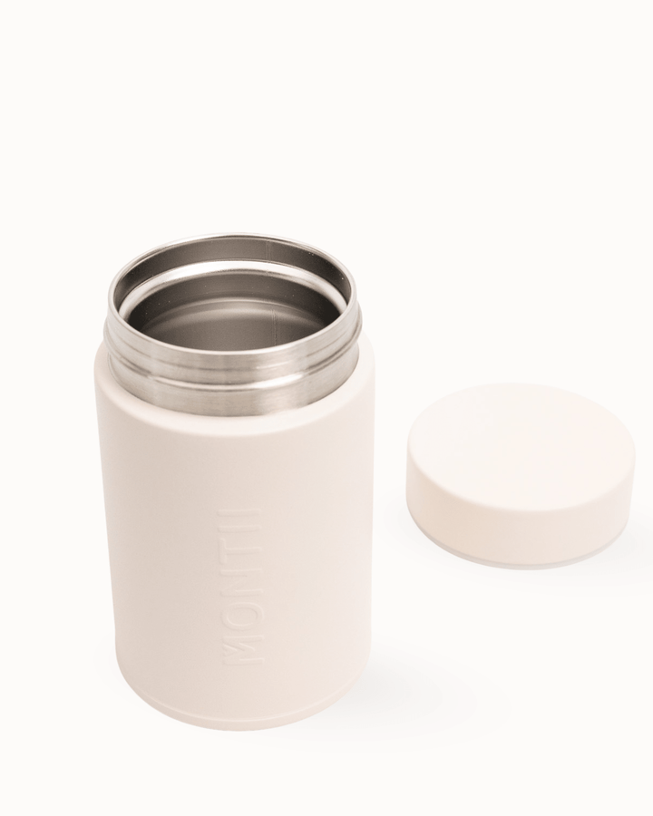 Montiico Insulated Snack Pot - Cream