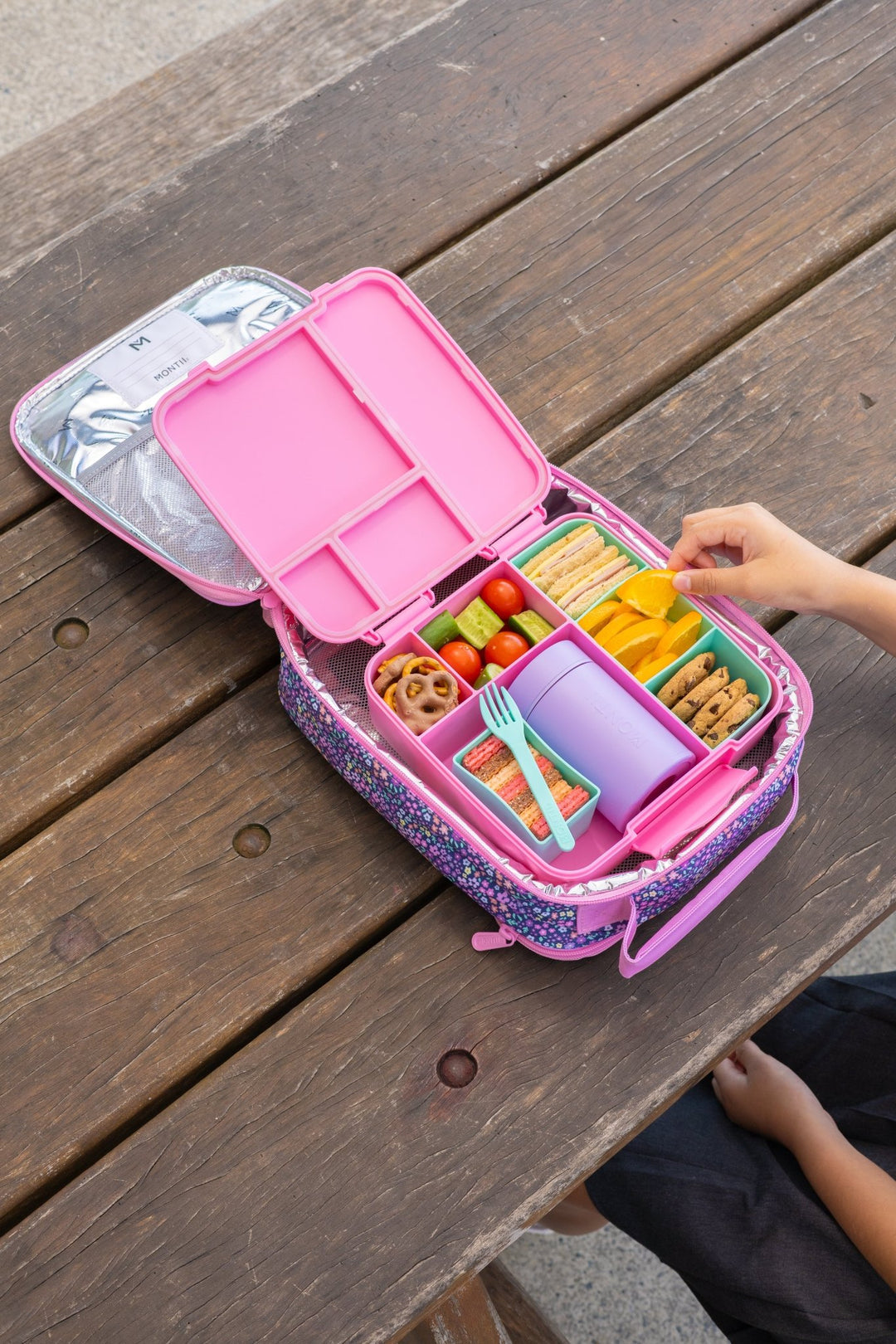 Montiico Insulated Snack Pot - Lilac