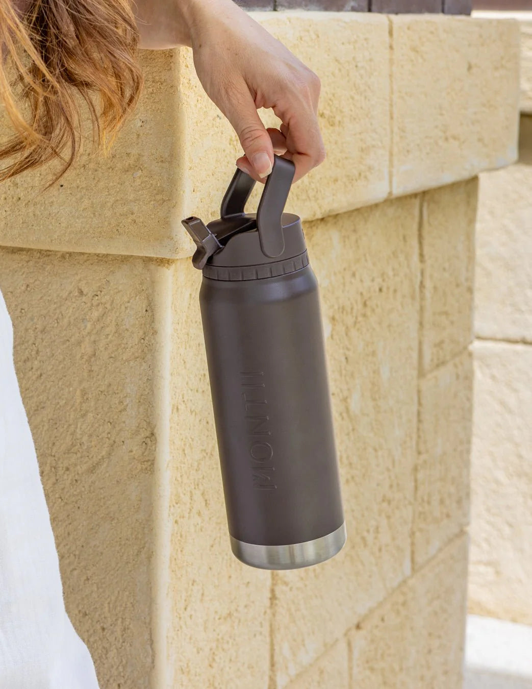 MontiiCo Insulated 750ml Sport Drink Bottle - Chocolate