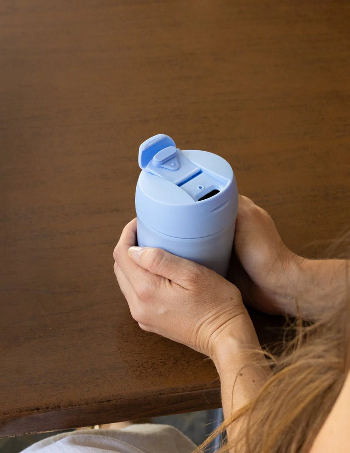 MontiiCo Insulated 380ml Travel Cup - Cornflower