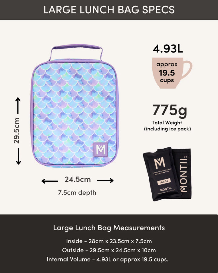 Montiico Large Insulated Lunch Bag - Forever Friends