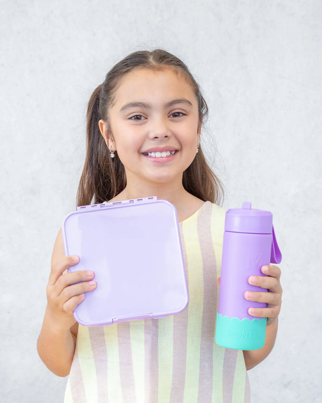 Montiico Bento Five Lunch Box - Lilac