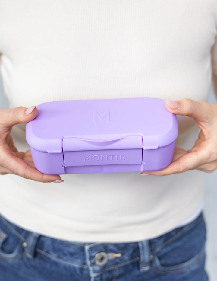 Montiico Bento Snack Lunch Box - Lilac
