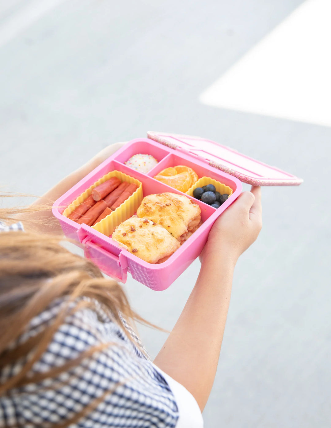 Montiico Bento Three Lunch Box - Floss Glitter