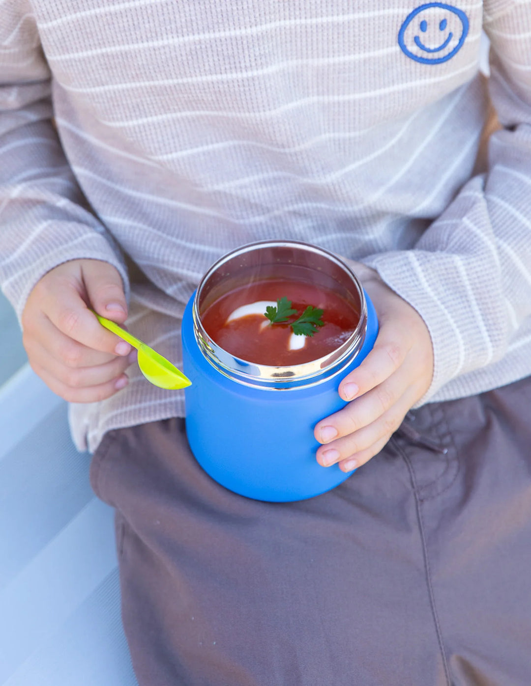 Montiico Insulated Food Jar - Blueberry