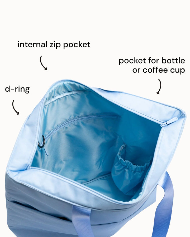 Montiico Insulated Tote Bag - Cornflower