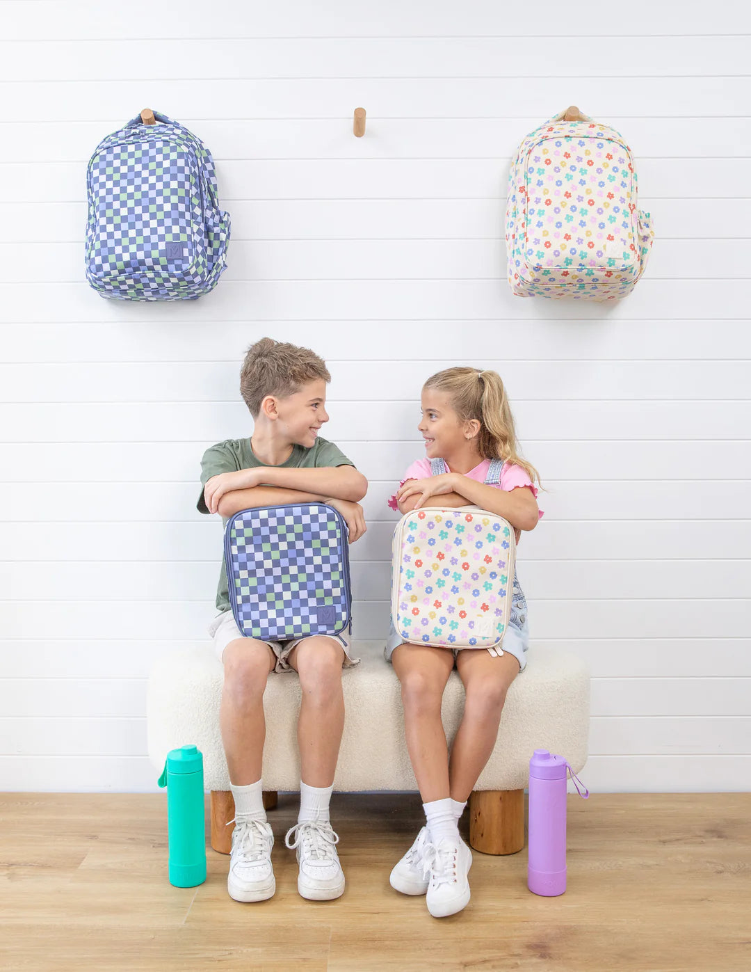 Montiico Large Insulated Lunch Bag - Daisy Dream