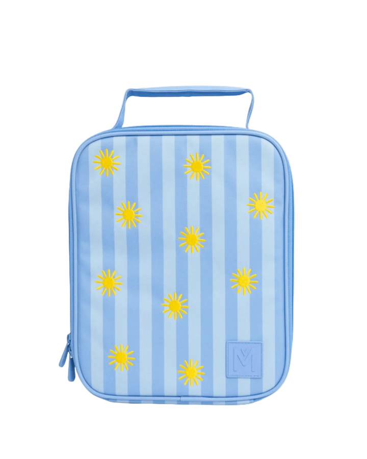 Montiico Large Insulated Lunch Bag - Embroidered Hello Sunshine