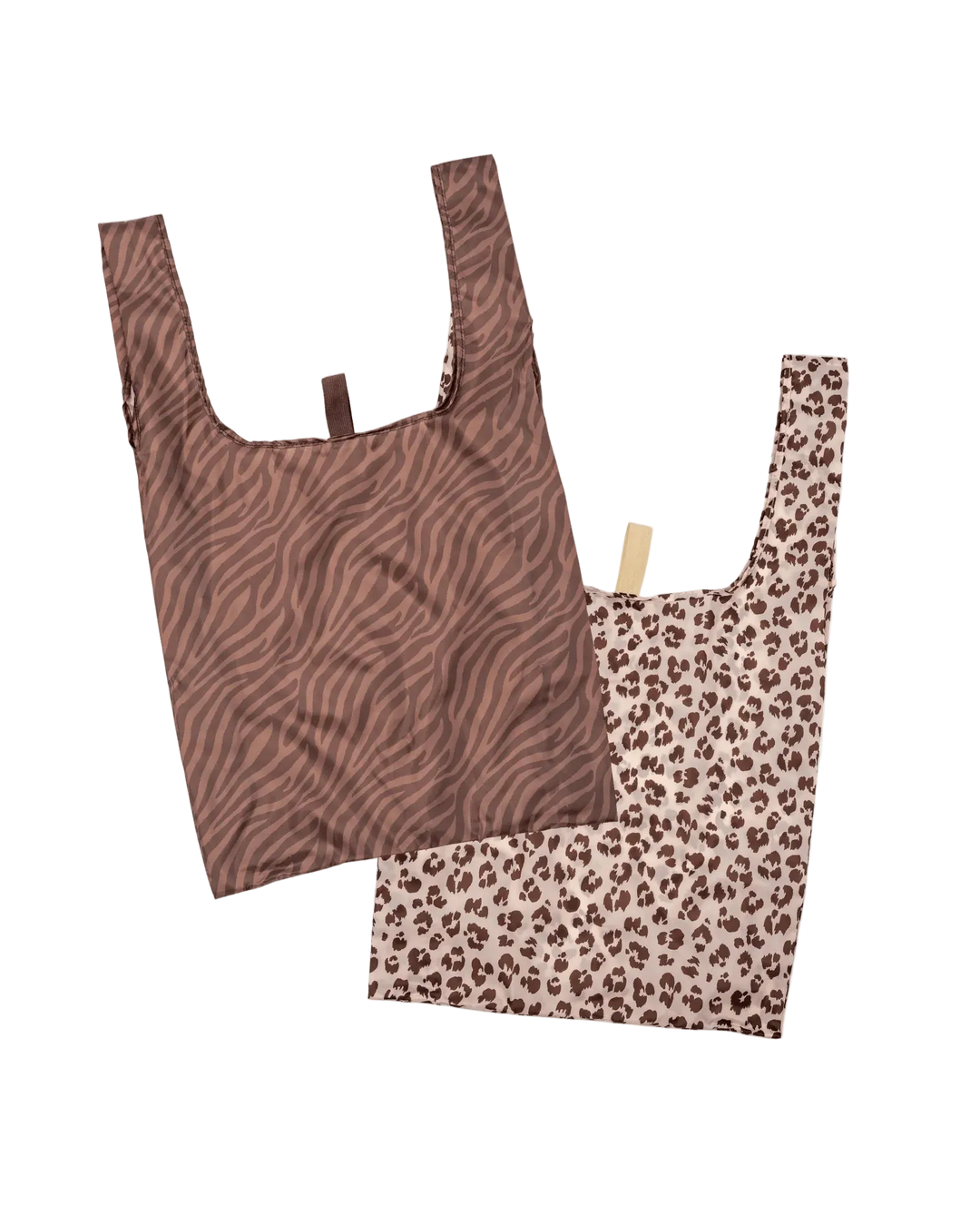 Montiico Reusable Shopper Bag Set - Zebra