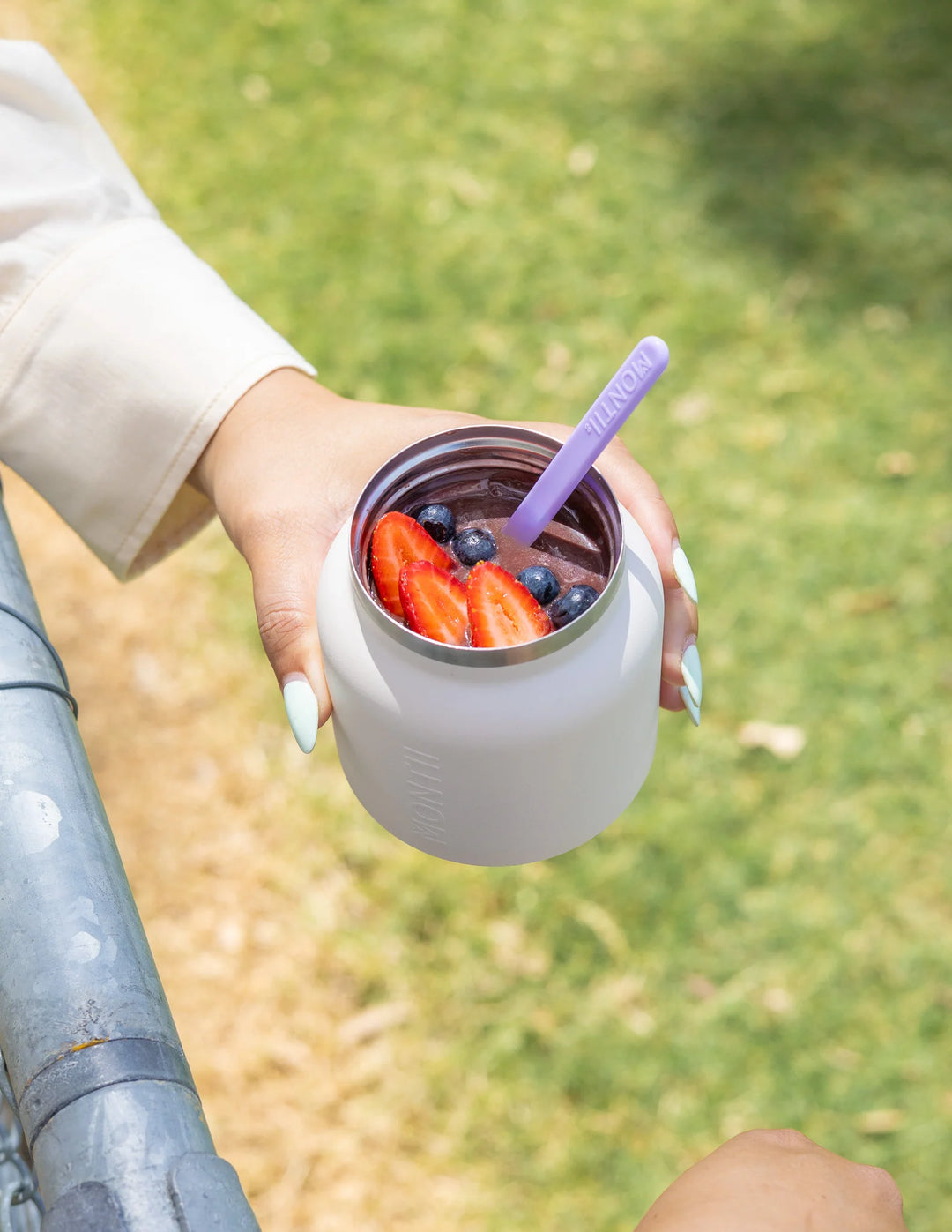 Montiico Insulated Lunch Pot - Cream
