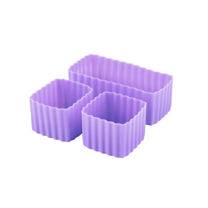Montiico Lunch Bento Cups 3 Pack - Assorted
