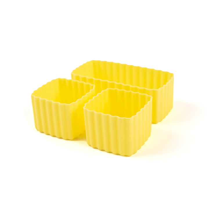 Montiico Lunch Bento Cups 3 Pack - Assorted