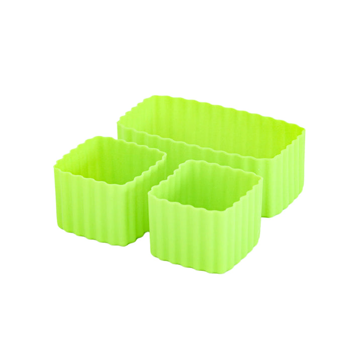 Montiico Lunch Bento Cups 3 Pack - Assorted
