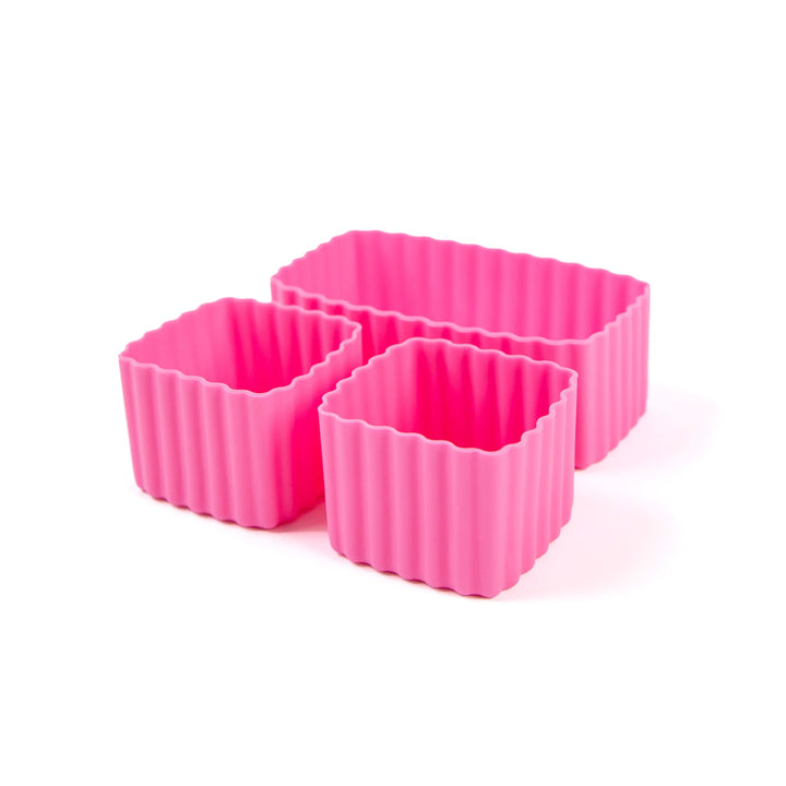 Montiico Lunch Bento Cups 3 Pack - Assorted