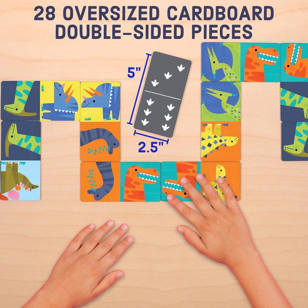 Dominoes Set 28 Piece - Dinosaurs