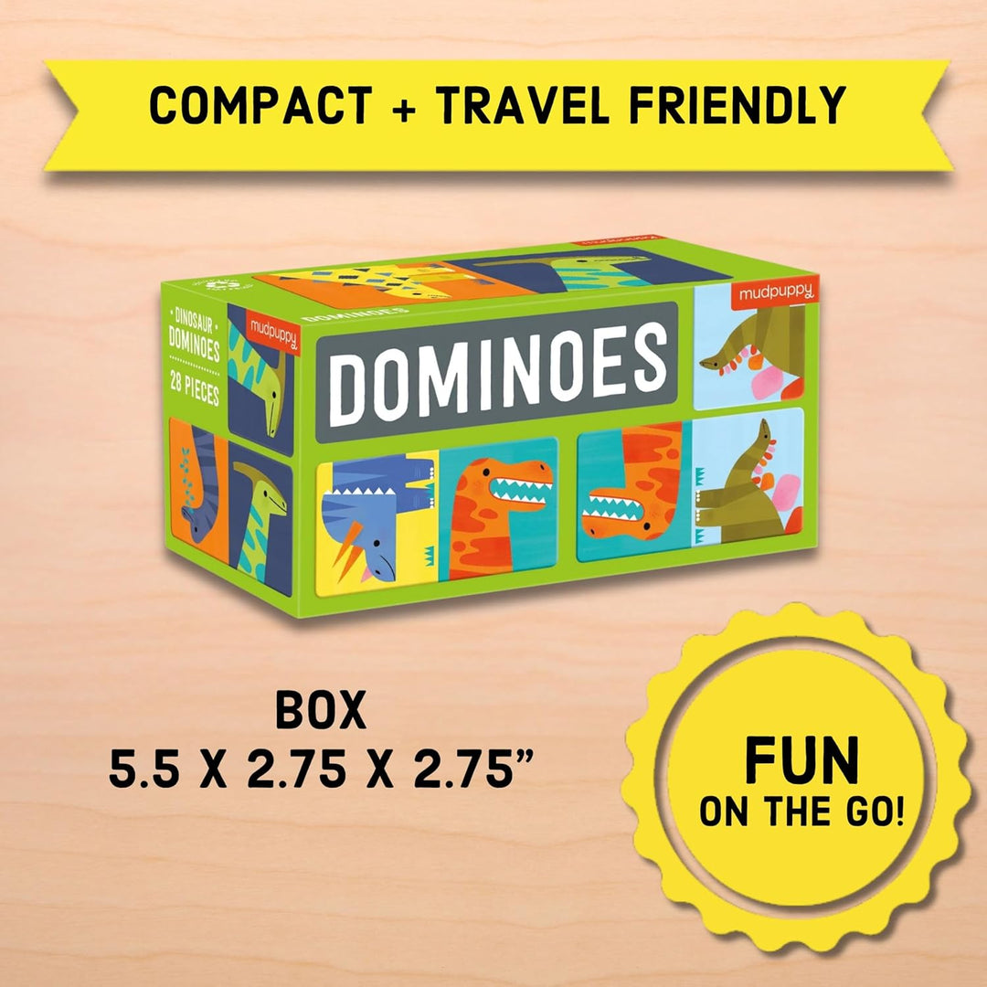 Dominoes Set 28 Piece - Dinosaurs