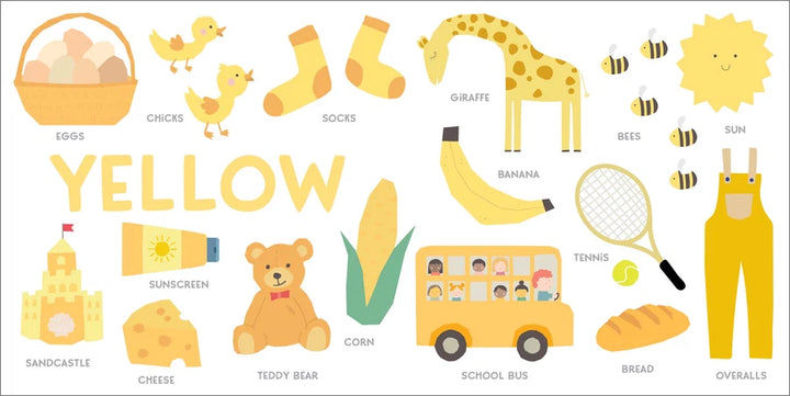 My First Book of Colours Board Book