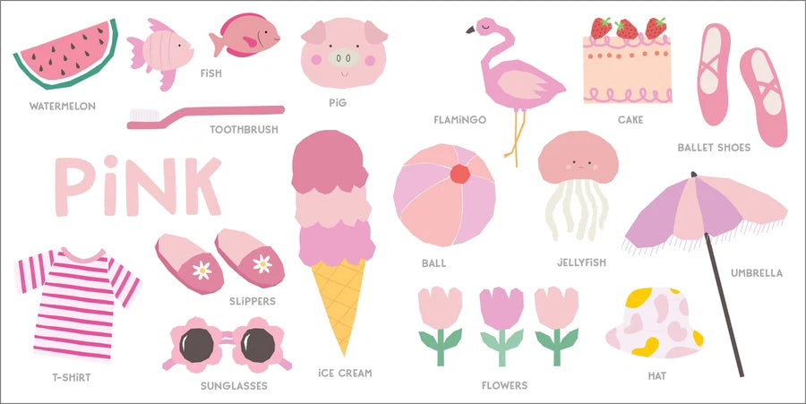My First Book of Colours Board Book