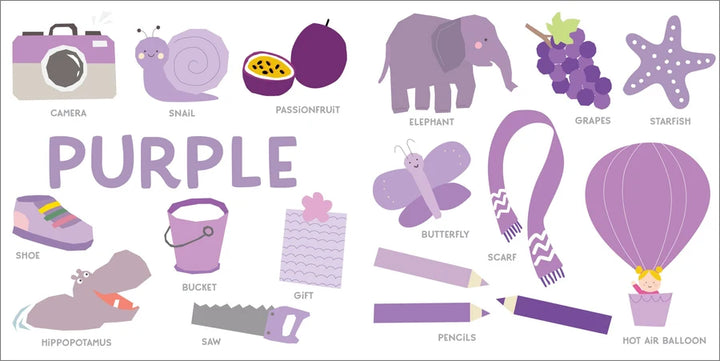 My First Book of Colours Board Book