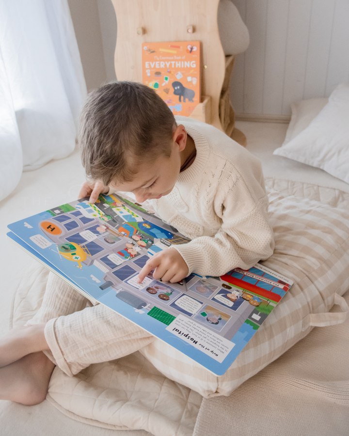 My Enormous Book of The Town Jumbo Board Book