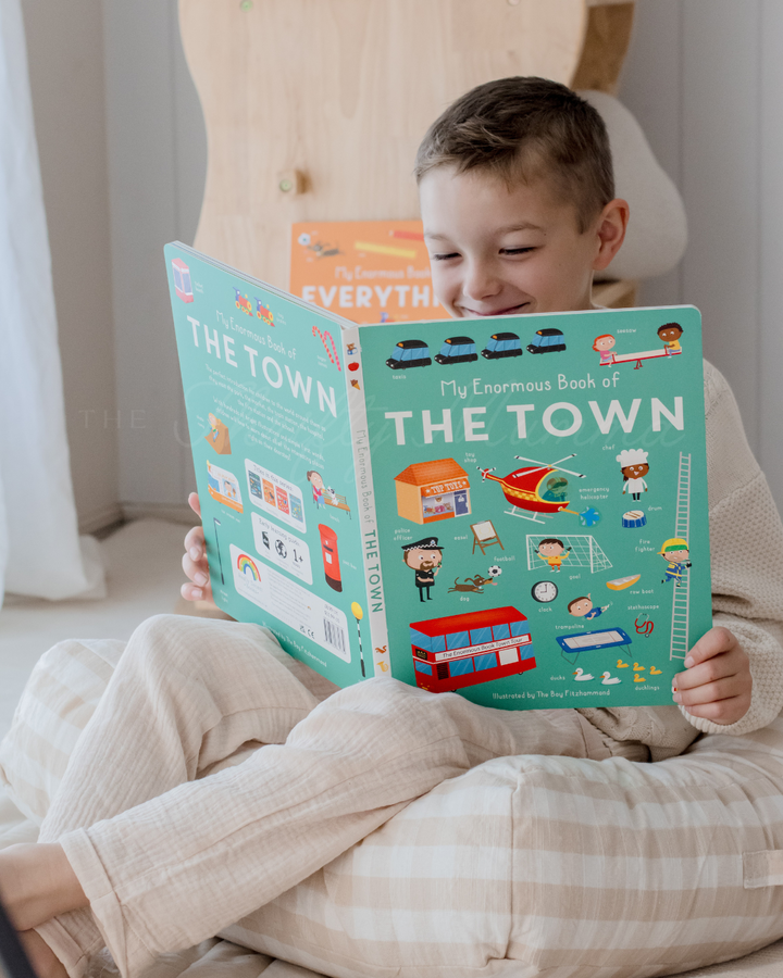 My Enormous Book of The Town Jumbo Board Book