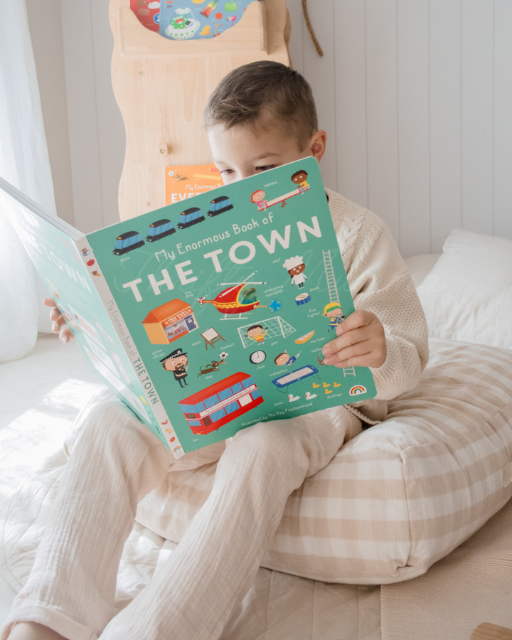 My Enormous Book of The Town Jumbo Board Book