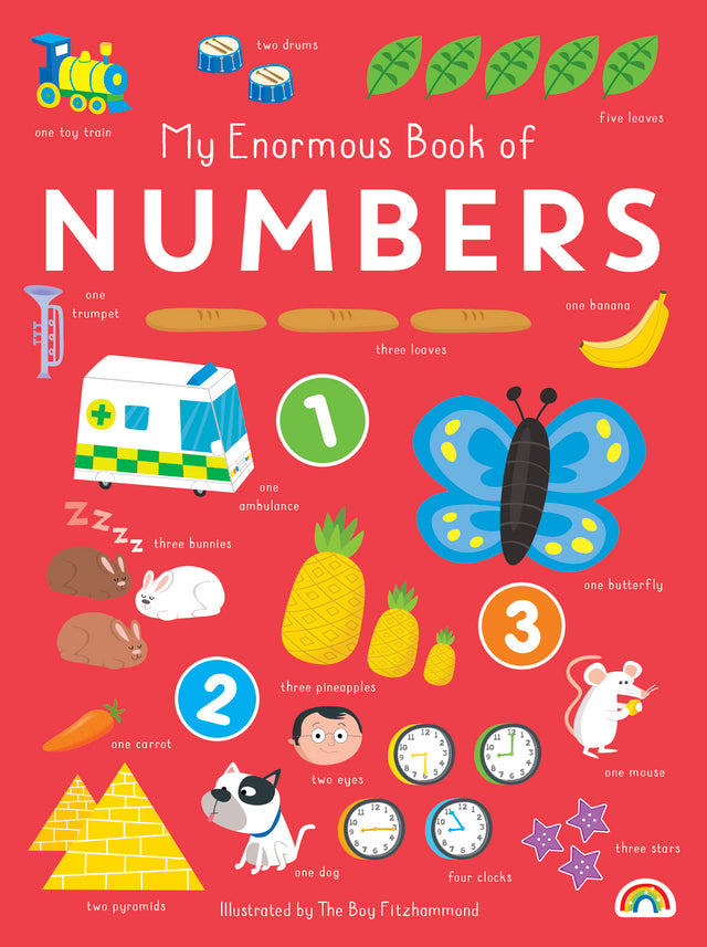 My Enormous Book of Numbers Jumbo Board Book