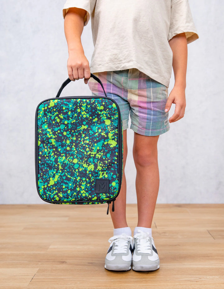 NEW Montiico Large Insulated Lunch Bag - Splat