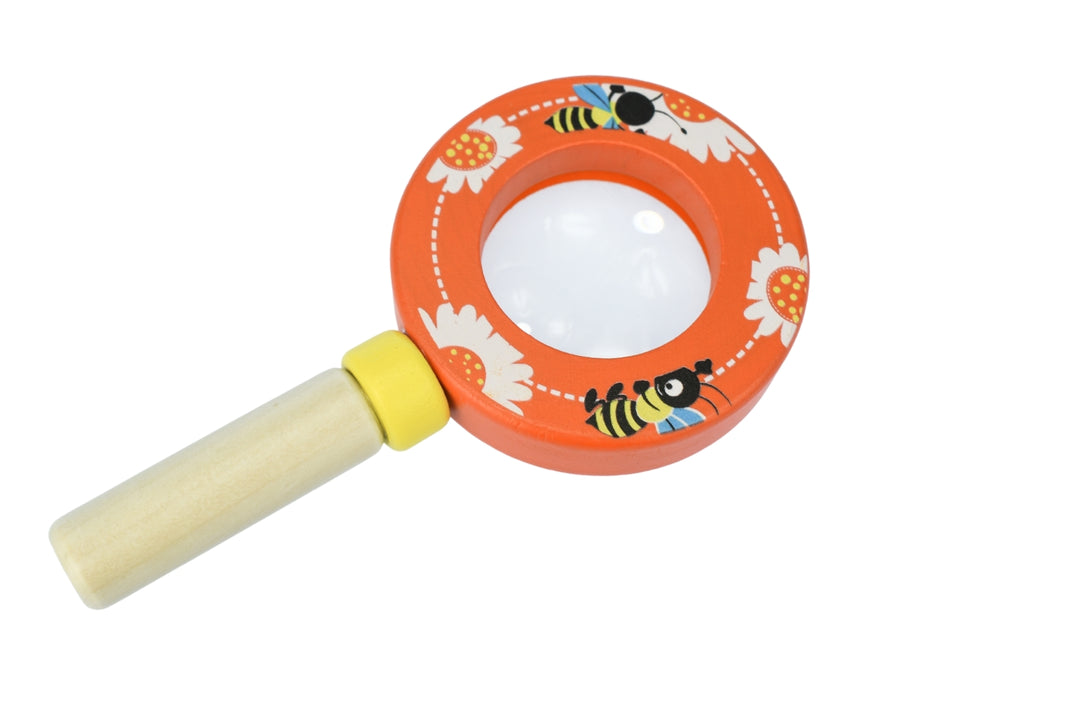 Wooden Bee Friends Magnifying Glasses