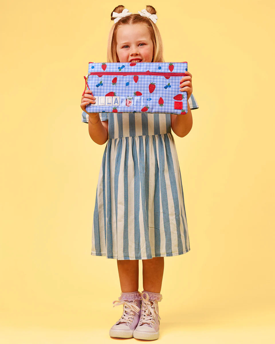 Name Pencil Case - Berry Patch