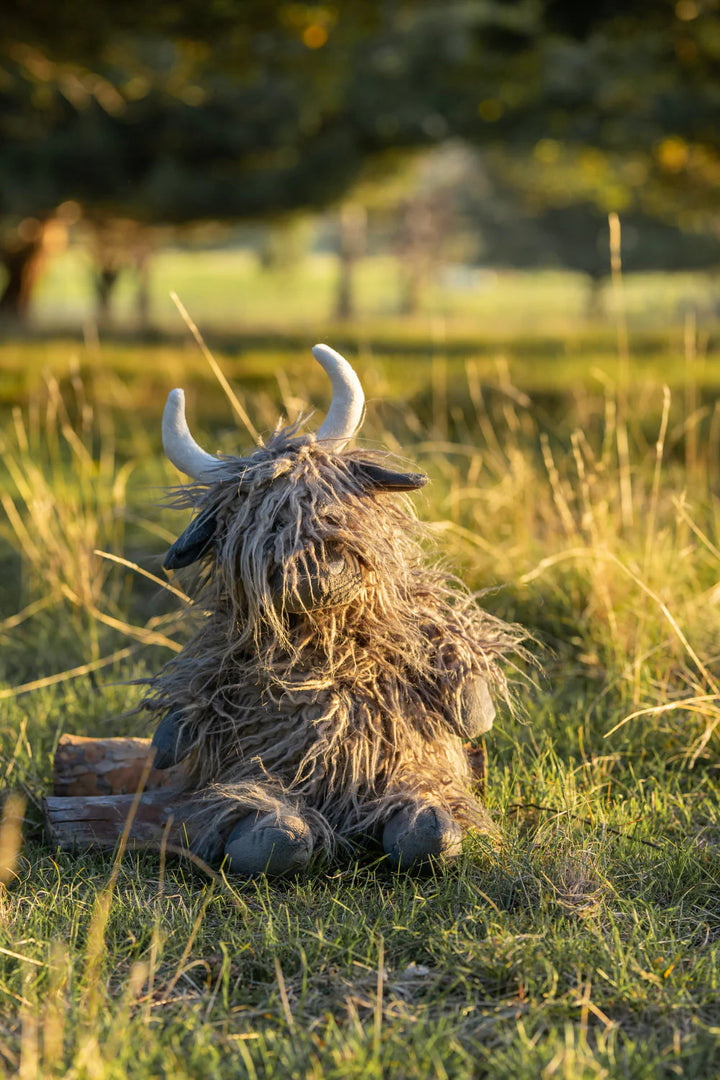 Nana Huchy Charcoal Henry the Highland Cow