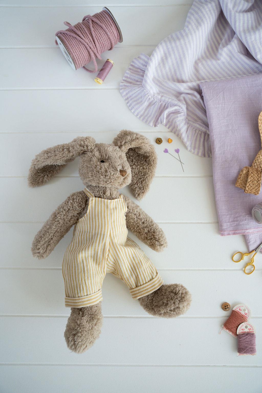 Nana Huchy Mr Honey Bunny - Mustard Stripe