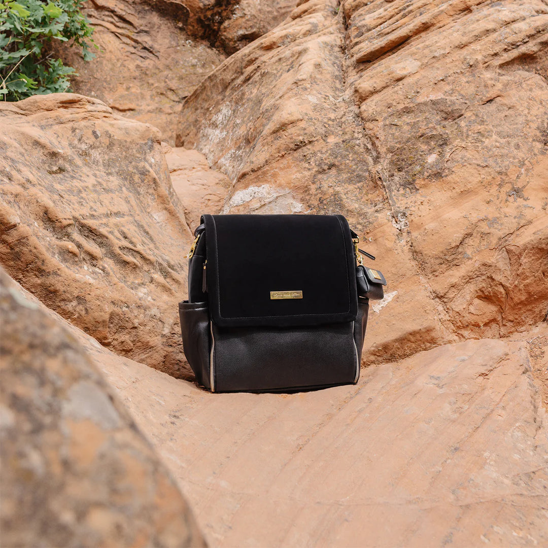 Nappy Bag Boxy Backpack - Twilight Black