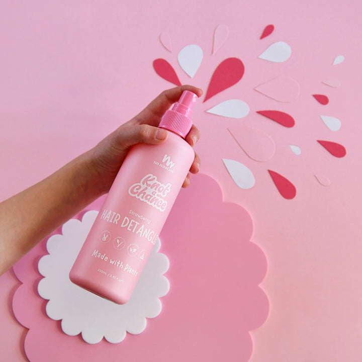 No Nasties - Natural Plant Based Hair Detangler in Strawberry