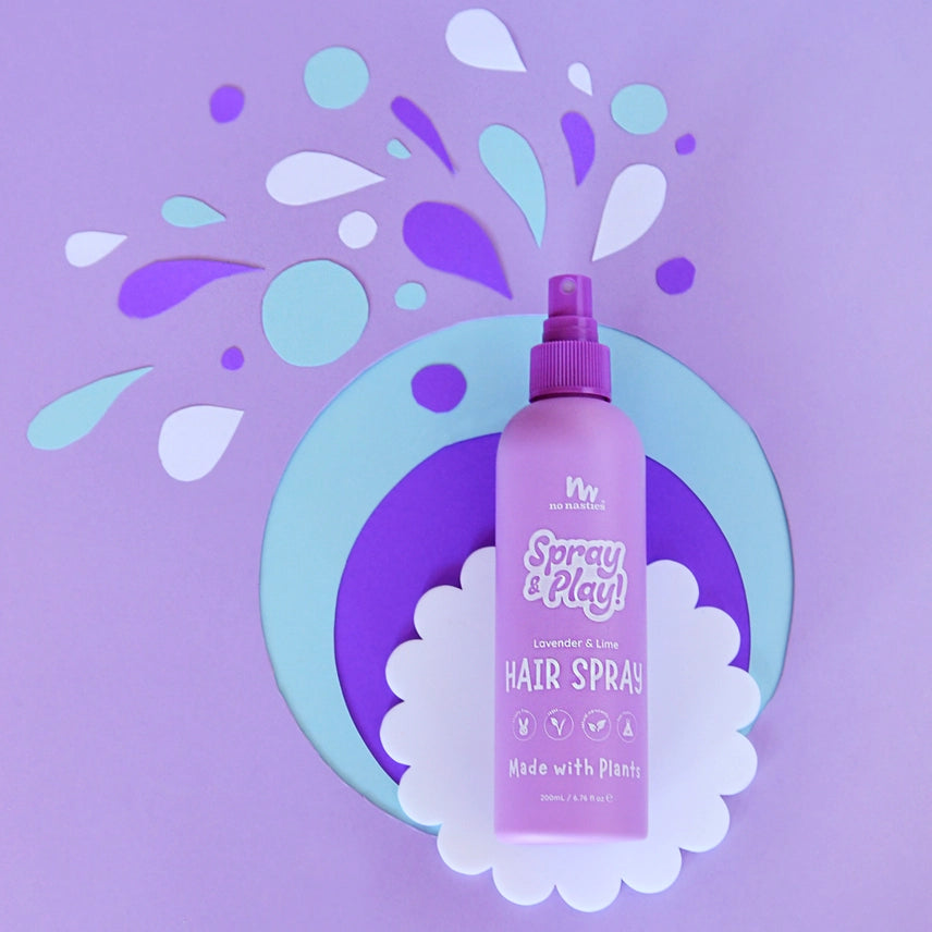 No Nasties - Natural Hair Spray in Lavender and Fresh Lime