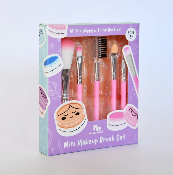 No Nasties Kids Mini Makeup Brush Set