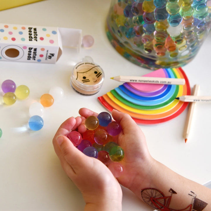 No Nasties Biodegradable Sensory Water Beads - Assorted