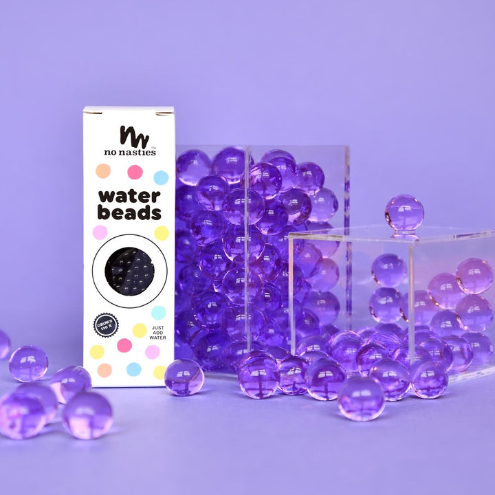 No Nasties Biodegradable Sensory Water Beads - Assorted