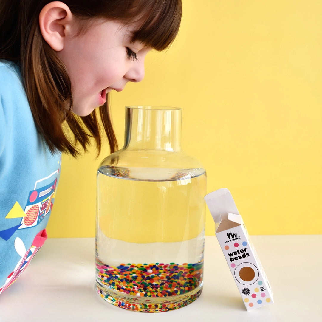 No Nasties Biodegradable Sensory Water Beads - Assorted