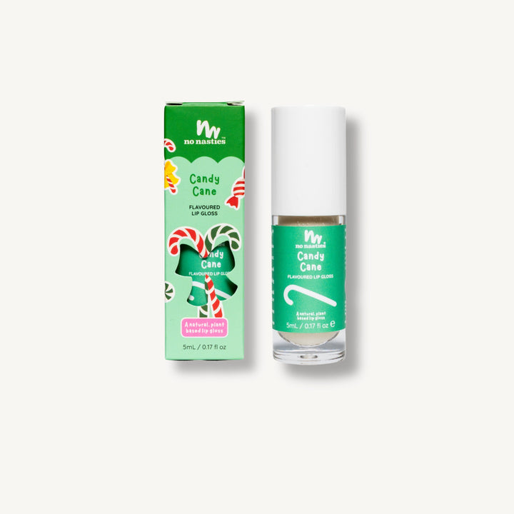 Christmas Limited Edition Natural Kids Lip Gloss Candy Cane