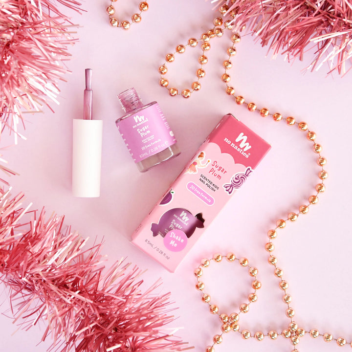 No Nasties Scented Peelable Nail Polish - Sugar Plum
