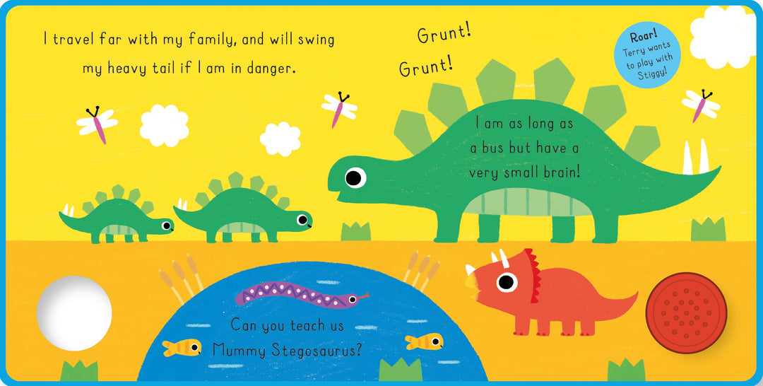 Dino Families Noisy Friends Sound Board Book