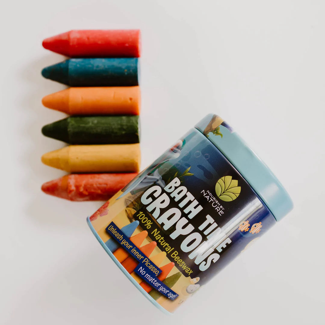 Nourish By Nature Beeswax Bath Crayons