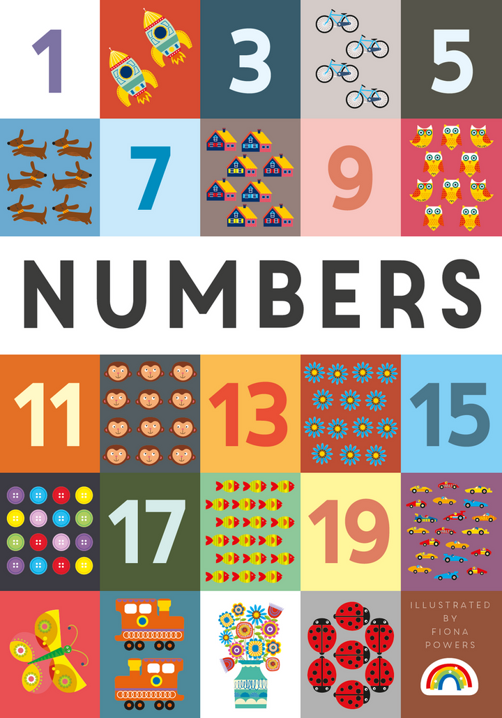 Jumbo Keepsake Board Book - Numbers