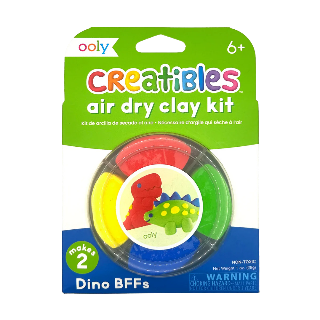 Creatibles Mini Air Dry Clay Kit - Dinosaurs BFFs