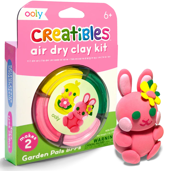 Creatibles Mini Air Dry Clay Kit - Garden Pals BFFs