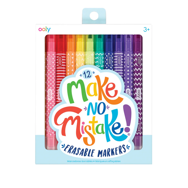 Make No Mistake Erasable Markers - Set of 12