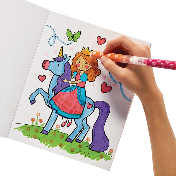 Stampables Double-Ended Stamp & Brush Markers - Set of 18